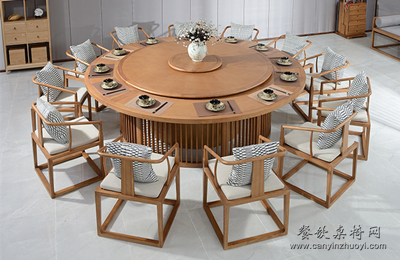 新中式飯店餐桌椅