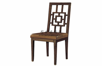 中式仿木椅子