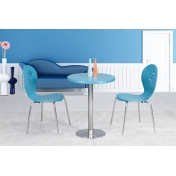 藍色烤漆桌椅 KD030
