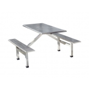 不銹鋼食堂桌椅多少錢一套