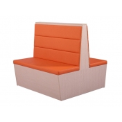 橙色板式沙發 SF-DS012