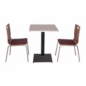 鋼木桌椅組合 ZY-GM010