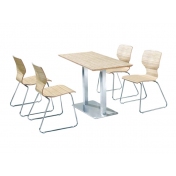 木紋快餐桌椅 ZY-GM059