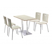 白橡木紋桌椅 ZY-GM062