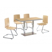 一桌四椅分體 ZY-GM068