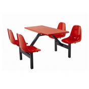 玻璃鋼餐桌椅 ZY-BL005
