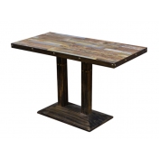 復古鋼木餐桌 CZ-ZT021