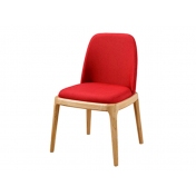 紅色布藝餐椅 CY-XC109