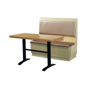木紋卡座餐桌 SF-ZH077