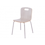 簡約鋼木椅子 CY073