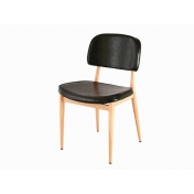 木紋鐵藝椅子 CY-TM023