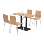 美式鋼木桌椅 ZY-GM042