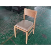 機關單位食堂實木材質椅子